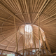 Bamboo architecture at the Green School in Bali
